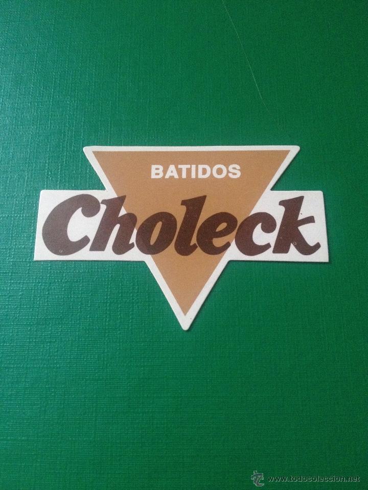 Pegatinas de colecci&oacute;n: PEGATINA BATIDOS CHOLECK - BEBIDA - ADHESIVO