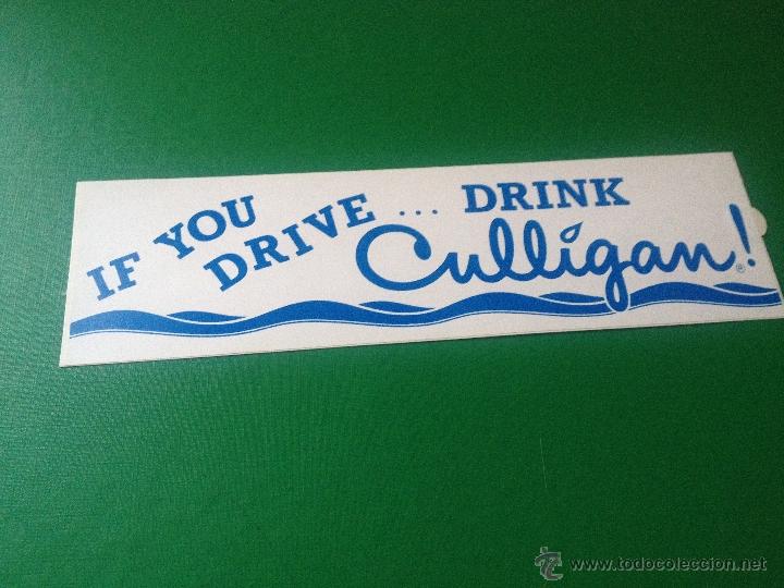 Collection stickers: PEGATINA CULLIGAN - AGUA - BEBIDA - ADHESIVO