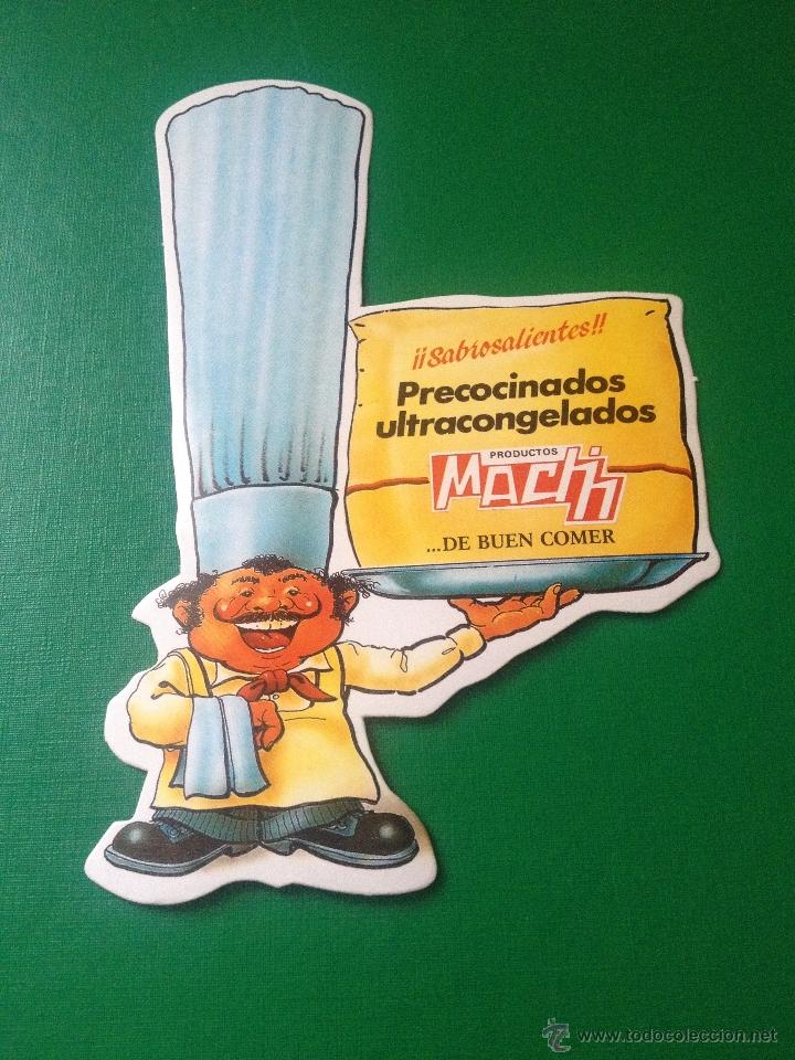 Collection stickers: PEGATINA PRECOCINADOS ULTRACONGELADOS MACH - ADHESIVO