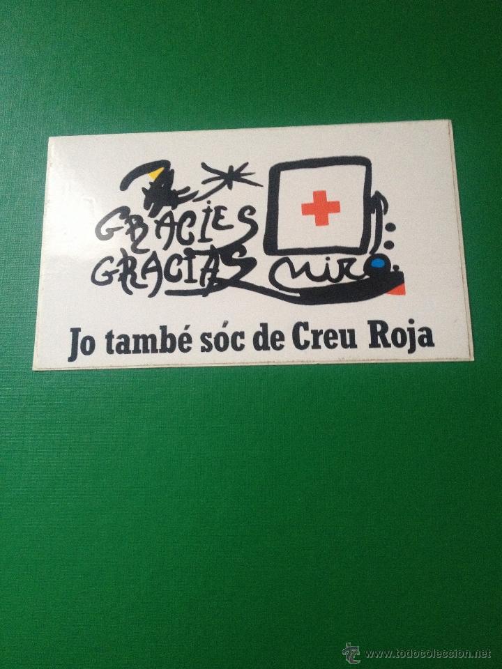 Collection stickers: PEGATINA - CRUZ ROJA - MIRO - MEDICO - FUNDACION - SOLIDARIDAD - ADHESIVO