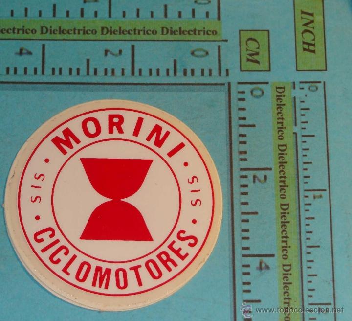 Autocollants de collection: PEGATINA DE COCHES MOTOS. RECAMBIOS DE COCHE MOTO. CICLOMOTORES MORINI