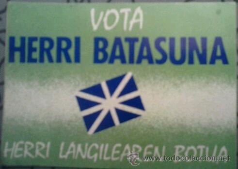 Pegatinas de colecci&oacute;n: PEGATINA DE HERRI BATASUNA