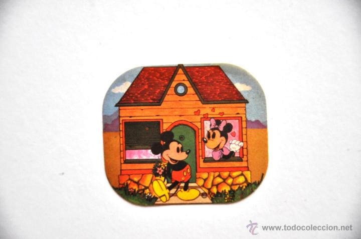 Pegatinas de colecci&oacute;n: Pegatina MICKEY MOUSE Y MINNIE a&ntilde;os 70-80 Disney