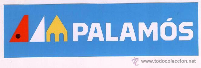 Pegatinas de colecci&oacute;n: PALAM&Oacute;S CAMPINGS. PEGATINA, ADHESIU. MIDES: 18 x 5 CMS. EN CATAL&Agrave;