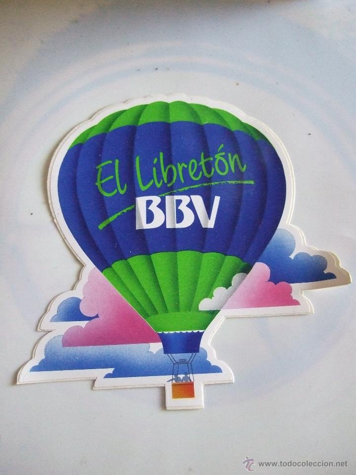 Pegatinas de colecci&oacute;n: PEGATINA - EL LIBRETON BBV - 13X13
