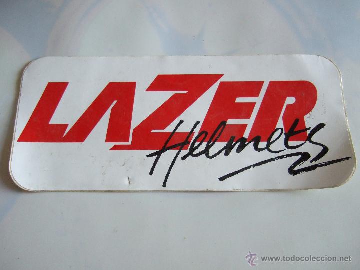 Sammlung von Aufklebern: PEGATINA - LAZER HELMETS - 19X8
