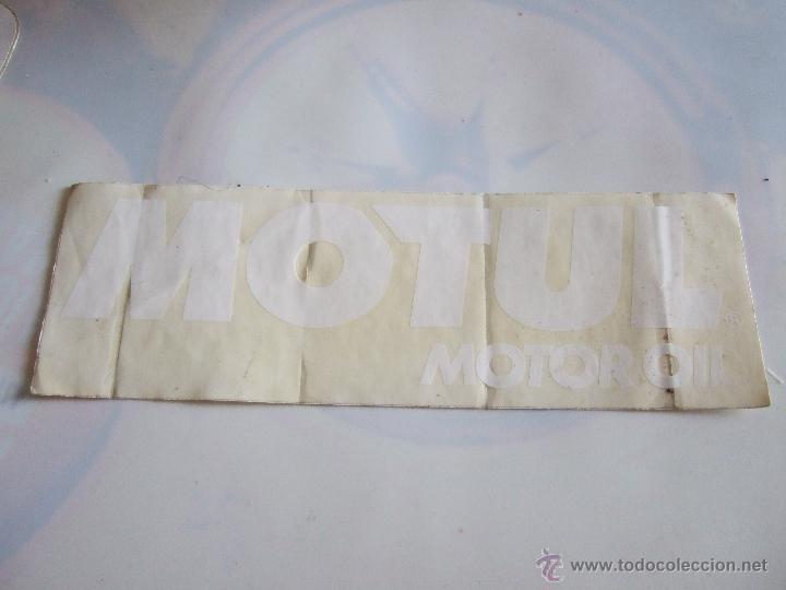 Autocollants de collection: PEGATINA - MOTUL - MOTOR OIL - 20X6