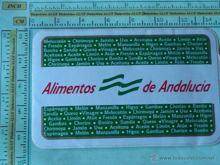 Pegatinas de colecci&oacute;n: PEGATINAS DE ALIMENTOS DE ANDALUC&Iacute;A - Foto 1