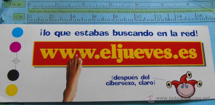 Pegatinas de colecci&oacute;n: PEGATINA PERI&Oacute;DICO DIARIO REVISTA ONLINE. EL JUEVES