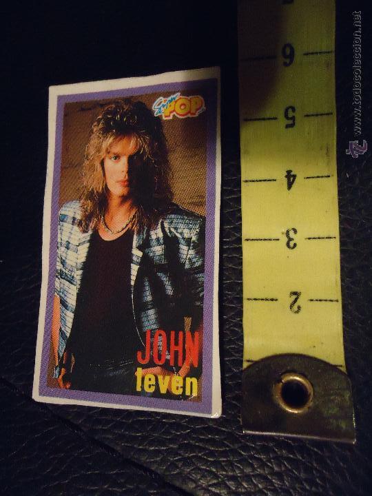 Pegatinas de colecci&oacute;n: antigua pegatina super pop john leven