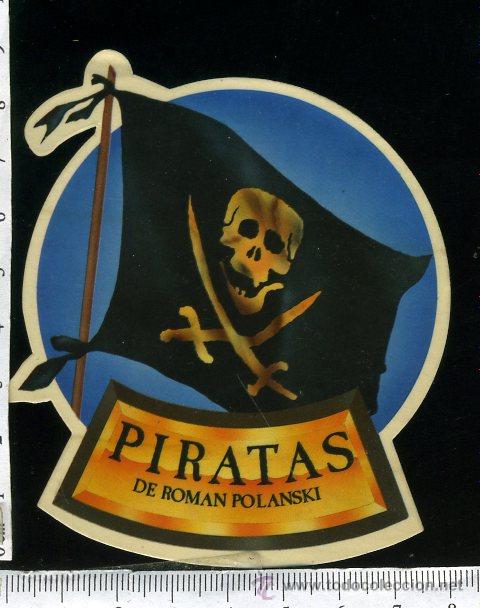 Collection stickers: PEGATINA PELICULA PIRATAS, DE ROMAN POLANSKI