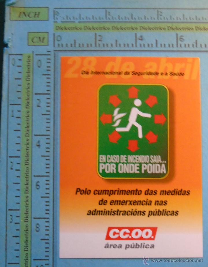 Pegatinas de colecci&oacute;n: PEGATINA ADHESIVO POL&Iacute;TICO SINDICAL. GALICIA. MEDIDAS DE EMERGENCIA. CCOO COMISIONES OBRERAS