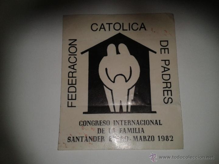 Pegatinas de colecci&oacute;n: PEGATINA POLITICA DE SANTANDER