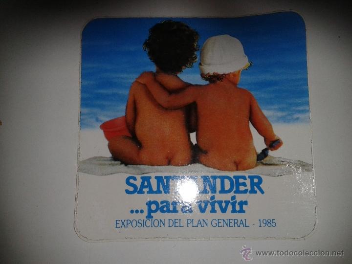 Pegatinas de colecci&oacute;n: PEGATINA POLITICA DE SANTANDER