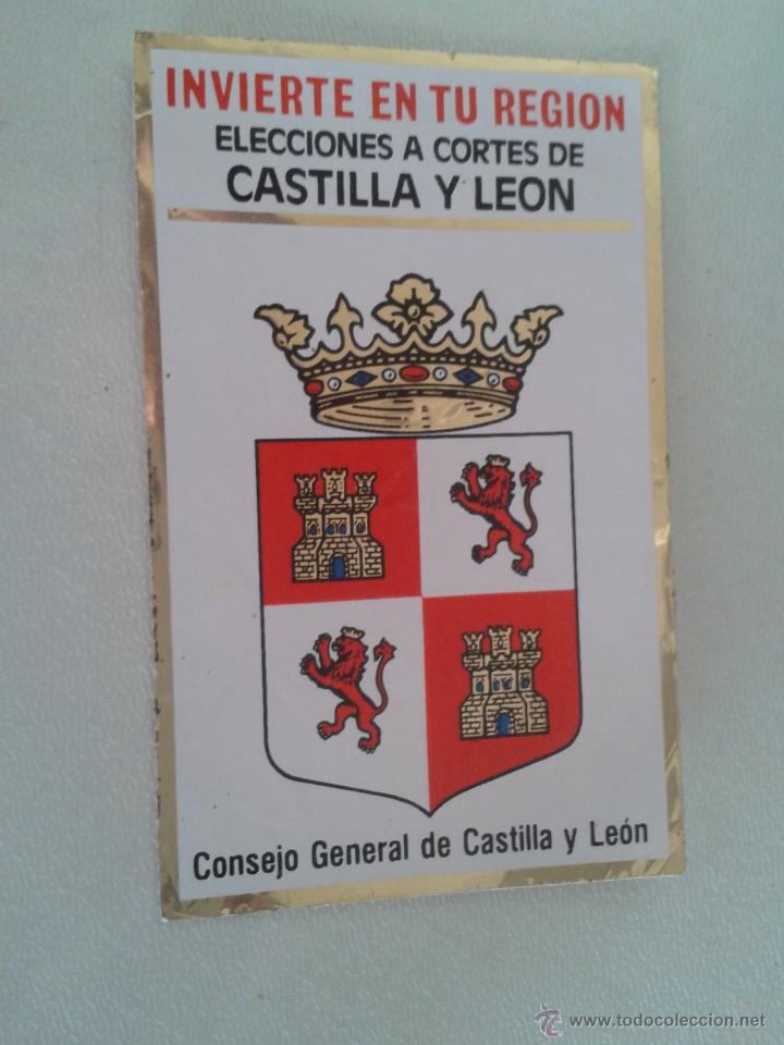 Pegatinas de colecci&oacute;n: PEGATINA POLITICA - CASTILLA Y LEON -