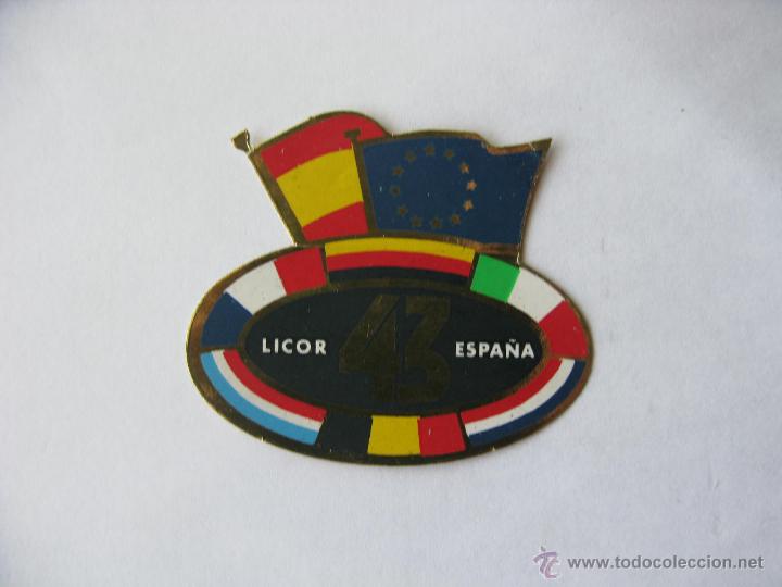 Pegatinas de colecci&oacute;n: pegatina/pegatinas licor 43. - Foto 1
