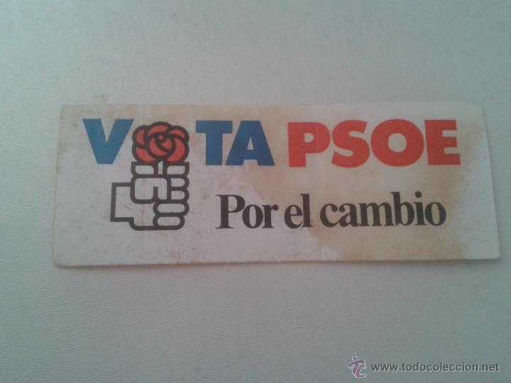 Autocollants de collection: PEGATINA POLITICA - ! ojo ! falta parte de contradhesivo