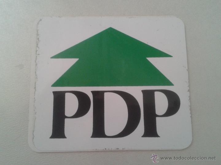 Pegatinas de colecci&oacute;n: PEGATINA POLITICA - PDP