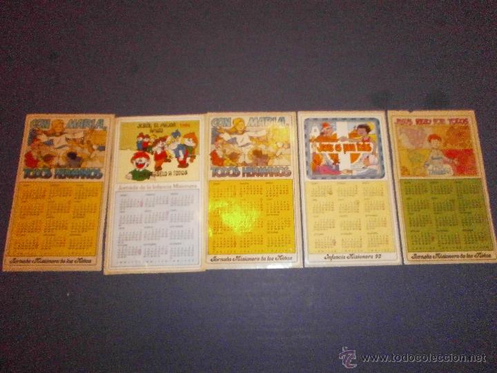 Sammlung von Aufklebern: lote de pegatinas calendarios domund infancia misionera a&ntilde;os 80