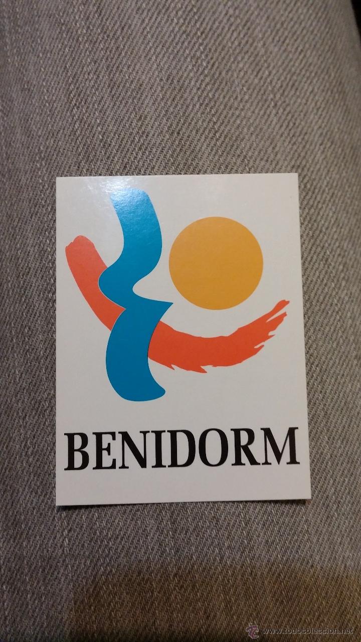 Pegatinas de colecci&oacute;n: pegatina benidorm