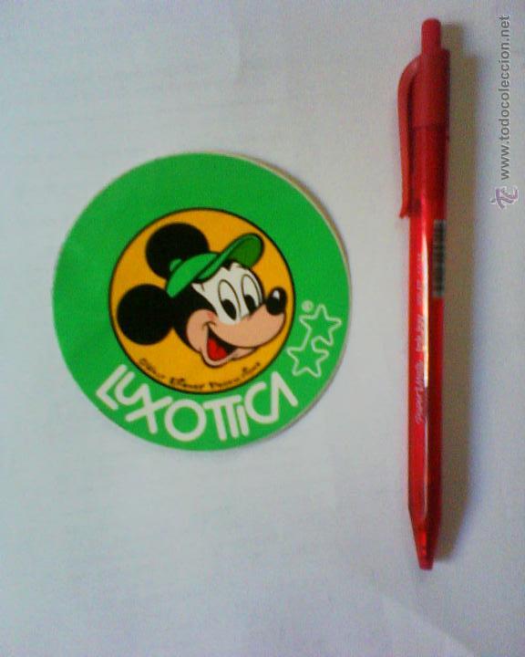 Pegatinas de colecci&oacute;n: PEGATINA LUXOTTICA MICKEY MOUSE