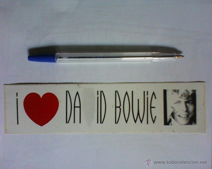 Pegatinas de colecci&oacute;n: PEGATINA DAVID BOWIE - Foto 1