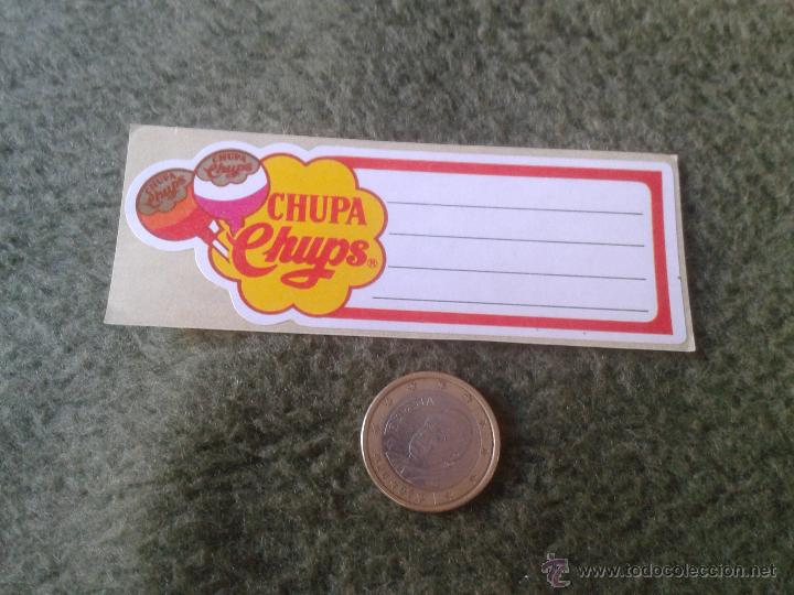 Collection stickers: PEGATINA ADHESIVO STICKER CHUPA CHUPS GOLOSINAS KIOSKO TENGO MAS PEGATINAS VEAN MIS LOTES. ESCASA