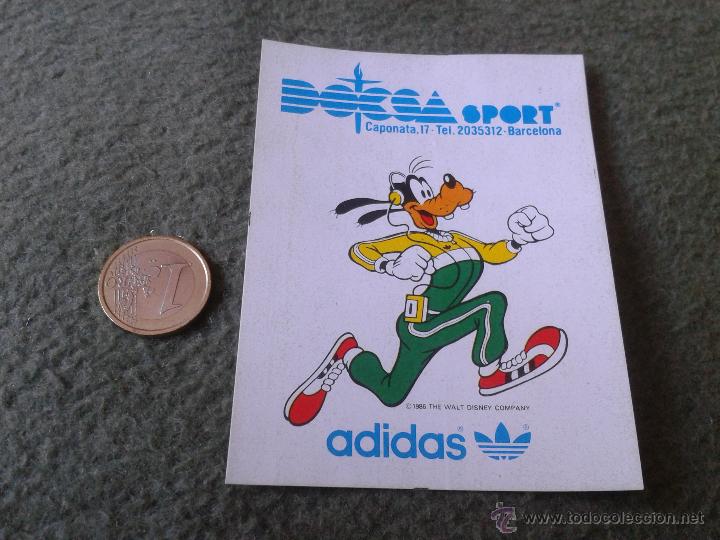 Pegatinas de colecci&oacute;n: PEGATINA ADHESIVO STICKER TENGO MAS PEGATINAS VER LOTES ADIDAS GOOFY DOCSA SPORT BARCELONA FOOTING