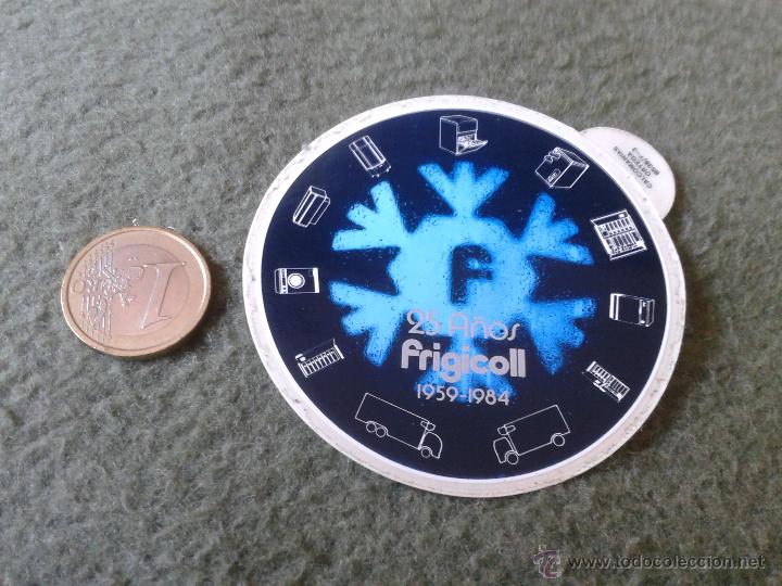 Pegatinas de colecci&oacute;n: PEGATINA ADHESIVO STICKER TENGO MAS PEGATINAS VER LOTES FRIGICOLL FRIO 25 A&Ntilde;OS 1959 1984 ESCASA