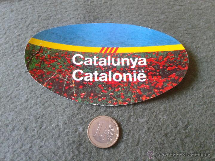Collection stickers: PEGATINA ADHESIVO STICKER TENGO PEGATINAS VER LOTES CATALUNYA CATALONIE ESCASA TURISMO