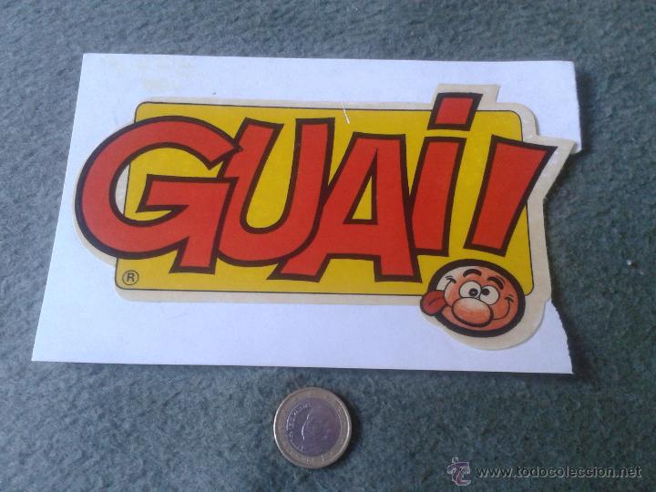 Pegatinas de colecci&oacute;n: PEGATINA ADHESIVO STICKER TENGO PEGATINAS VER LOTES GUAI TEBEO TEBEOS A&Ntilde;OS 70 80 APROX.