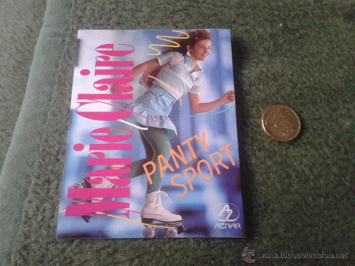 Pegatinas de colecci&oacute;n: PEGATINA ADHESIVO STICKER TENGO PEGATINAS VER LOTES MARIE CLAIRE PANTY SPORT AZNAR ESCASA