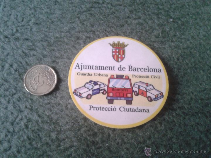 Pegatinas de colecci&oacute;n: PEGATINA ADHESIVO STICKER TENGO PEGATINAS VER LOTES AJUNTAMENT DE BARCELONA GUARDIA URBANA PROTECCIO