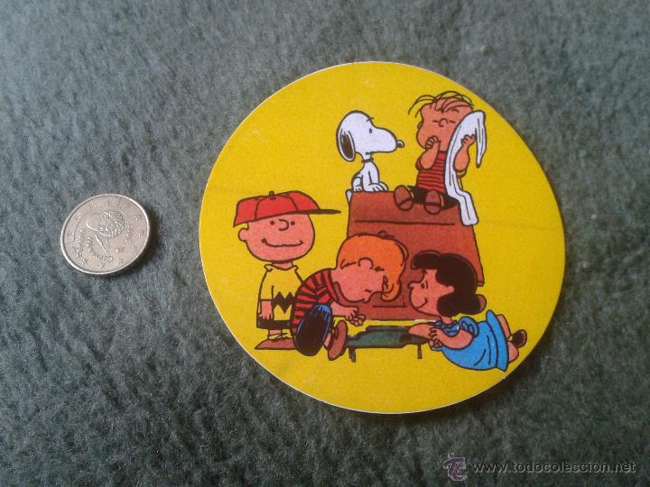 Pegatinas de colecci&oacute;n: PEGATINA ADHESIVO STICKER TENGO PEGATINAS VER LOTES DIBUJOS ANIMADOS SNOOPY ESCASA