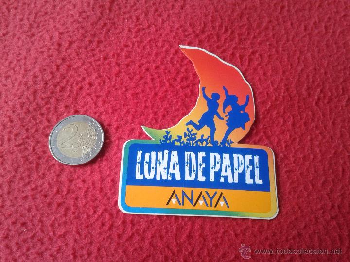 Sammlung von Aufklebern: PEGATINA ADHESIVO STICKER CROMO TENGO PEGATINAS VER LOTES LUNA DE PAPEL ANAYA ESCASA TROQUELADA