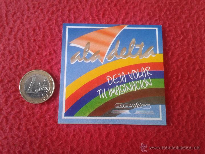 Pegatinas de colecci&oacute;n: PEGATINA ADHESIVO STICKER TENGO MAS PEGATINAS VEAN MIS LOTES ALA DELTA EDELVIVES DEJA VOLAR TU IMAG