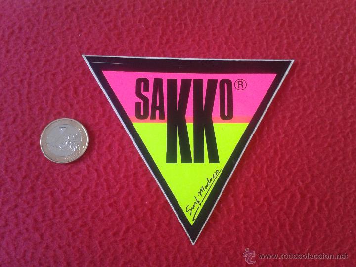 Pegatinas de colecci&oacute;n: PEGATINA ADHESIVO STICKER TENGO MAS PEGATINAS VER LOTES SAKKO SURF MADNESS ESCASA IDEAL COLECCION