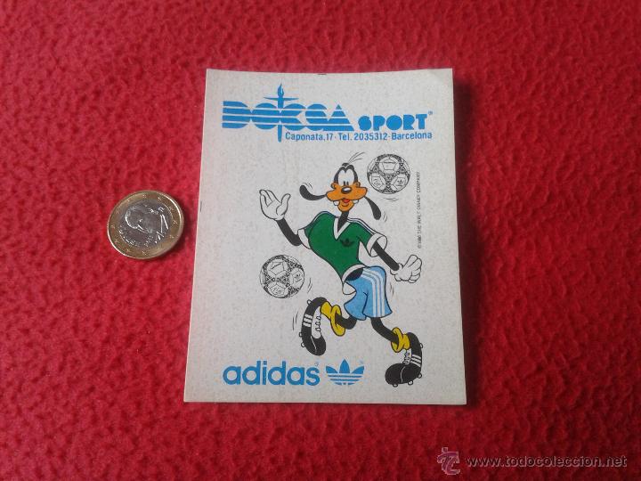Pegatinas de colecci&oacute;n: PEGATINA ADHESIVO STICKER TENGO PEGATINAS VER ADIDAS WALT DISNEY GOOFY DOCSA SPORT BARCELONA FUTBOL