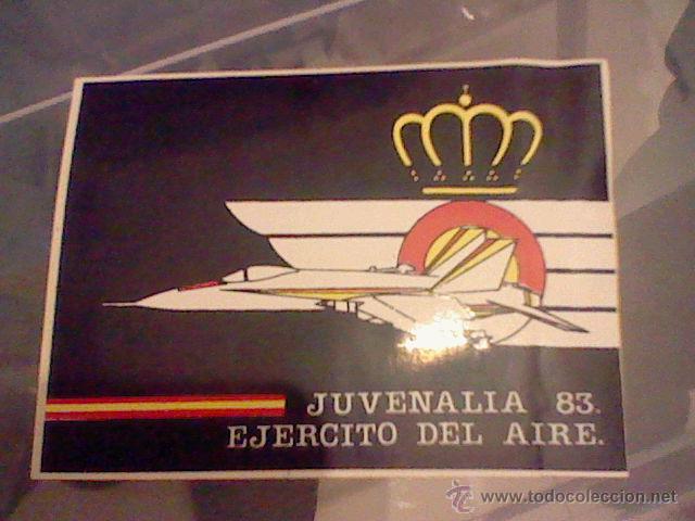 Pegatinas de colecci&oacute;n: pegatina ejercito del aire 12 x 9  cms juvenalia a&ntilde;o 83 *Peg 3