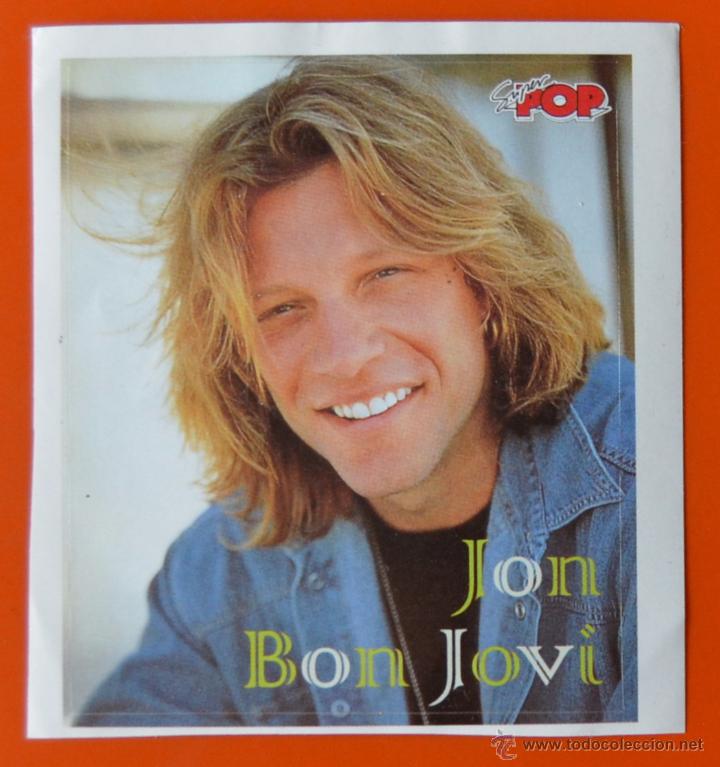 jon bon jovi - pegatina - adhesivo - super pop - Buy Antique and  collectible stickers on todocoleccion