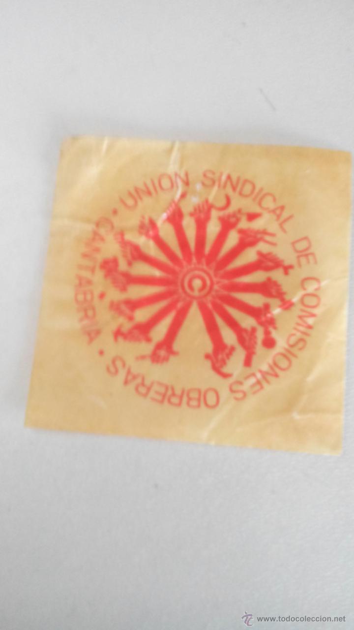 Pegatinas de colecci&oacute;n: PEGATINA POLITICA DE CANTABRIA - UNION SINDICAL DE COMISIONES OBRERAS