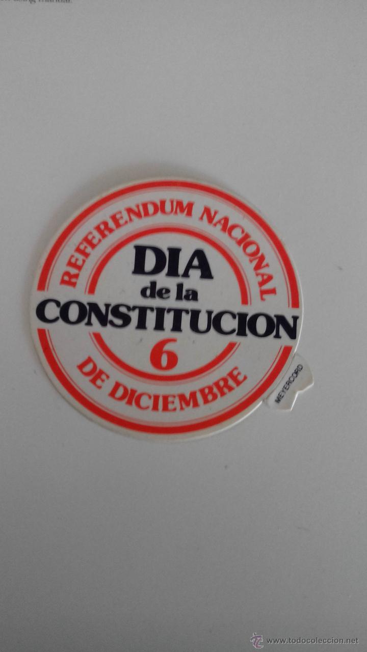 Pegatinas de colecci&oacute;n: PEGATINA POLITICA - REFERENDUM NACIONAL - DIA DE LA CONSTITUCION - 6 DE DICIEMBRE