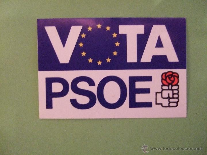 Pegatinas de colecci&oacute;n: PEGATINA POLITICA - VOTA PSOE - EUROPA