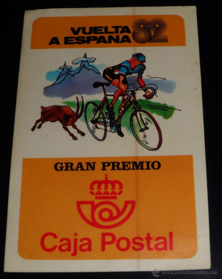 Pegatinas de colecci&oacute;n: Pegatina - Vuelta ciclista a Espa&ntilde;a 82 - Caja Postal