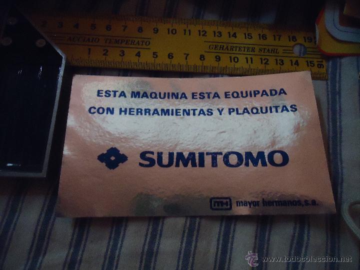 Adesivi di collezione: antigua pegatina o cromo publicitario - OFERTA POR LOTES - SUMITOMO