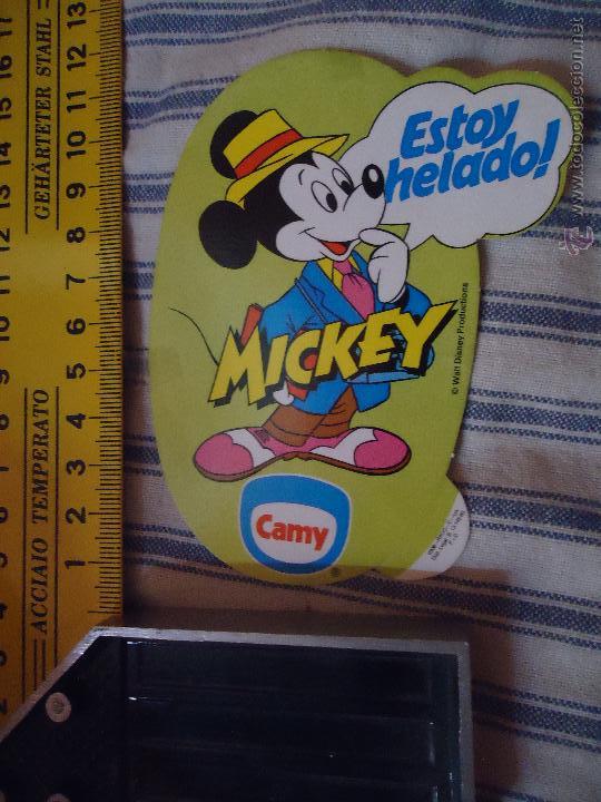 Adesivi di collezione: antigua pegatina o cromo publicitario - OFERTA POR LOTES - HELADOS CAMY MICKEY WALT DISNEY
