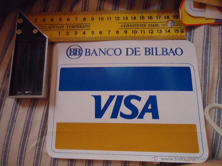 Adesivi di collezione: antigua pegatina o cromo publicitario -  GRANDE- TARJETA VISA, BANCO BILBAO
