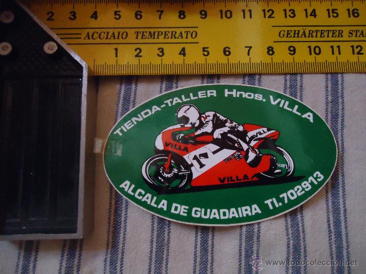 Adesivi di collezione: antigua pegatina PUBLICITARIA o cromo publicitario - MOTOS VILA , ALACALA DE GUADAIRA