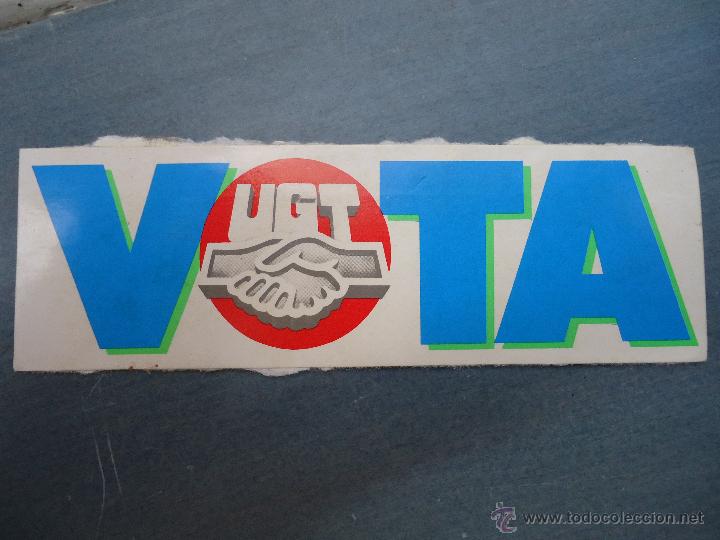 Pegatinas de colecci&oacute;n: ANTIGUA PEGATINA POLITICA