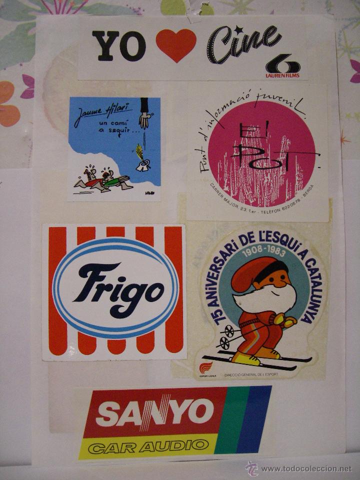 Pegatinas de colecci&oacute;n: ADHESIVOS - PEGATINAS - HOJA N&ordm; 3 DOBLE CARA ADHESIVOS DE COLECCIONISMO (ADHERIDOS)